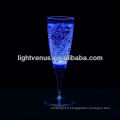 Liquide lumineux romantique actif LED Champagne verre